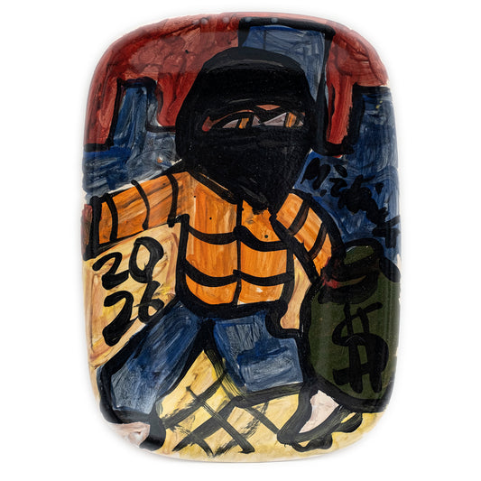 PARTY PLATE „ROBBER”