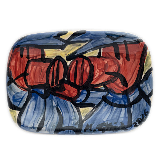 PARTY PLATE „BLUE BROTHER”
