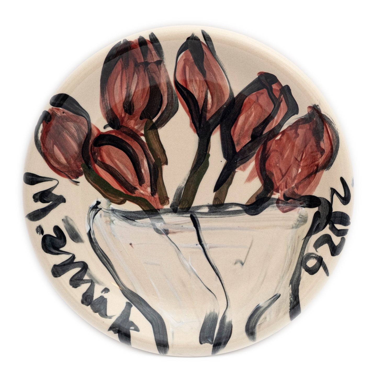 PARTY PLATE „ROSES ARE RED”