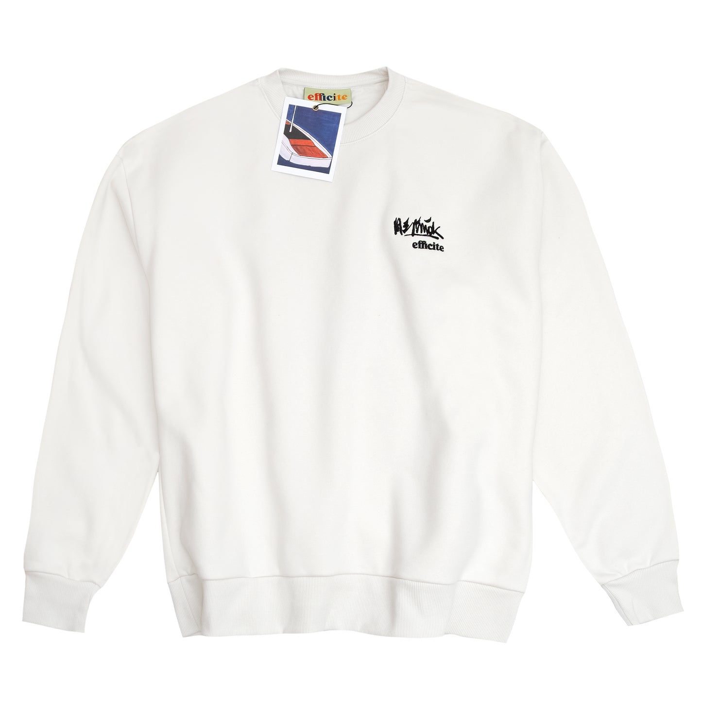 CREWNECK 'NICI Z ODWYKU' OFFWHITE