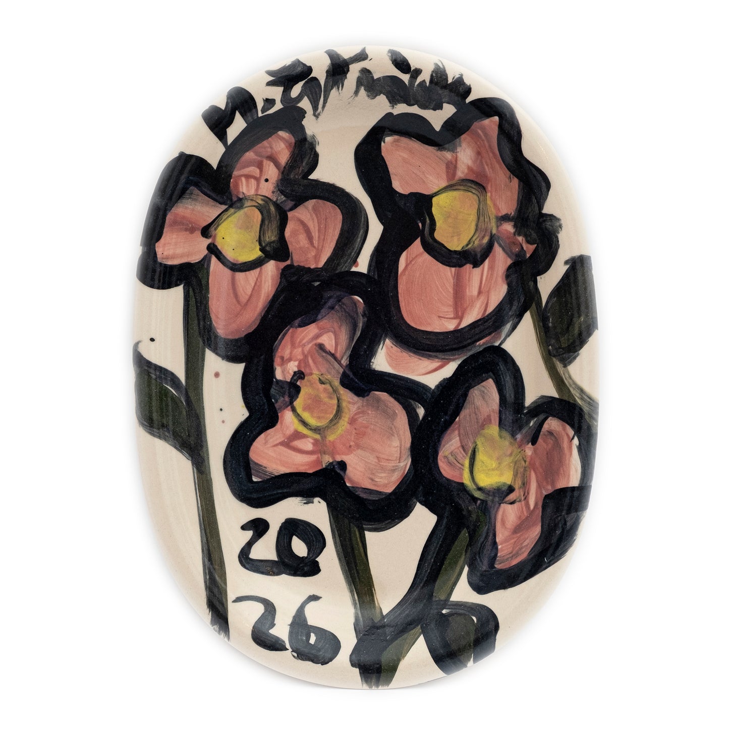 PARTY PLATE „FLOWER POWER”