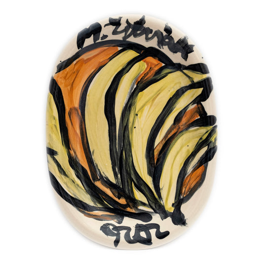 PARTY PLATE „GUGGENHAIM BANANAS”