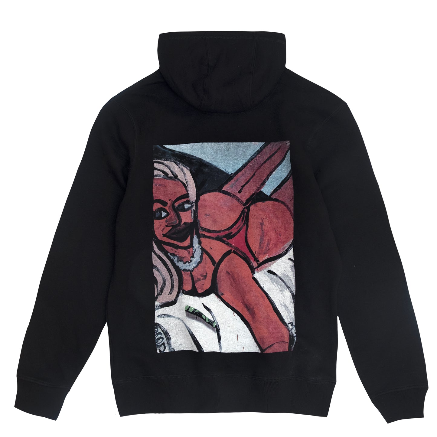 HOODIE 'NICI Z ODWYKU' BLACK